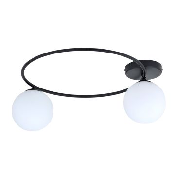 Emibig SOPRA 1257/2 Plafondlamp 2x10W/E14 IP20