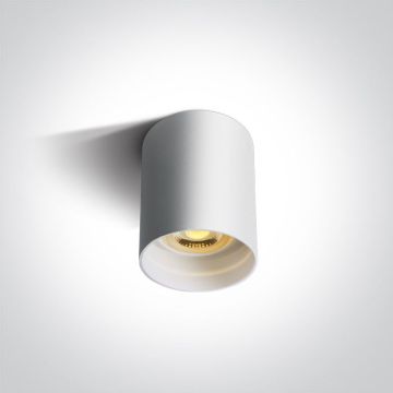 One Light Wall & Ceiling 12105N/W/W Opbouwspot 1x10W/GU10 IP20