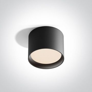 One Light Wall & Ceiling 12112D/B/V Opbouwspot 1x12W/LED 3000K|4000K|5000K 1200lm IP44