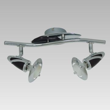 Prezent ZEUS CH/WENGUE 12059 Spot 2x40W/E14/R50 IP20