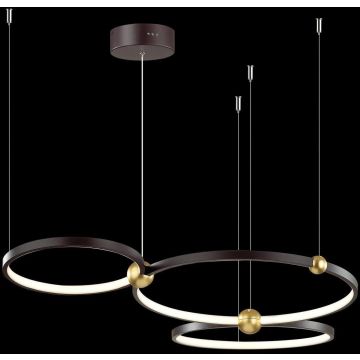 Altavola Design Aurora LA111/P_50_3k_black Hanglamp 3x63W/LED 3000K 4440lm IP20