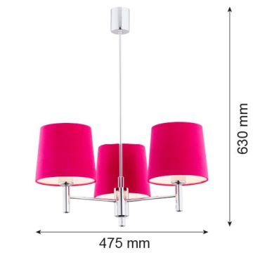 Argon BOLZANO 1382 Kroonluchter 3x15W/E27 IP20