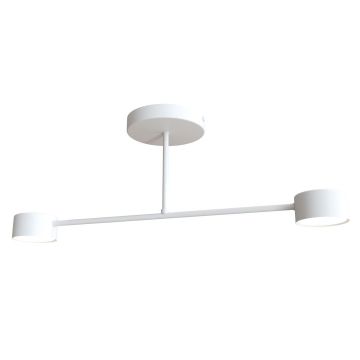 Emibig HALO 1356/2 Plafondlamp 2x8W/GX53 IP20