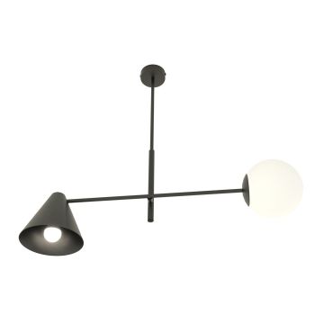 Emibig HERMES 1347/2 Plafondlamp 2x10W/E14 IP20