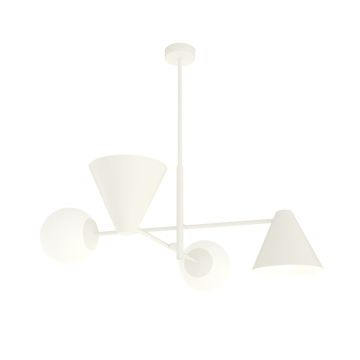 Emibig HERMES 1348/4 Plafondlamp 4x10W/E14 IP20
