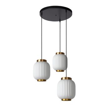 Lucide GOSSE 13435/03/31 Hanglamp 3x40w/e27 ip20