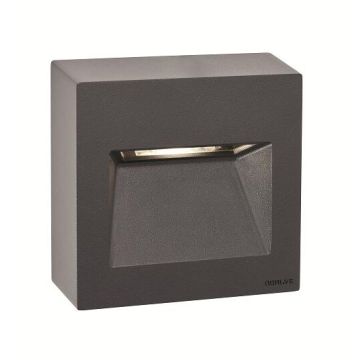 Norlys NAMSOS 5156GR Wandtraplamp 1x4W/LED 4000K 466LM IP65