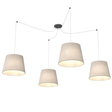 Emibig ASCOT 1423/4 Hanglamp 4x15W/E27 IP20