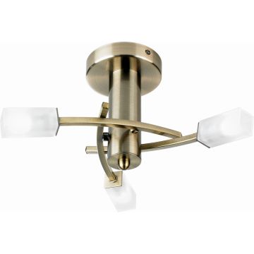 Endon HAVANA 146-3AB Plafondlamp 3x25W/G9 IP20