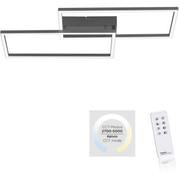 Paul Neuhaus IVEN 14140-18 Plafondlamp 2x30W/LED 2700-5000k 3500lm ip20