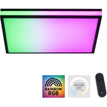 Paul Neuhaus MARIO BLACK 14110-18 Plafondlamp 1x25W/LED 2700-5000k 2300lm ip20
