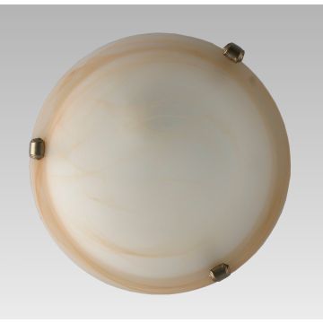 Prezent ALABASTER I. 1403 F Plafondlamp 2x60w/e27