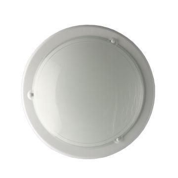 Prezent DISC 1422 F Plafondlamp 1x60W/E27 IP20