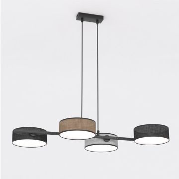 Emibig DRUMZ 1566/4 Hanglamp 4x10W/E14 IP20