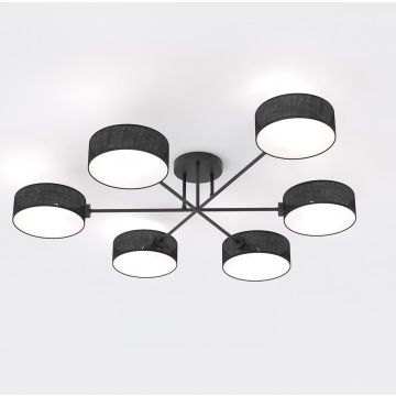 Emibig MAGA 1568/6 Plafondlamp 6x10W/E14 IP20