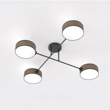 Emibig MAGA 1569/4 Plafondlamp 4x10W/E14 IP20