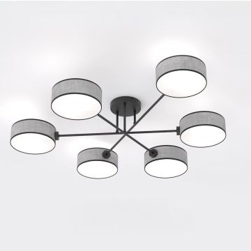 Emibig MAGA 1570/6 Plafondlamp 6x10W/E14 IP20