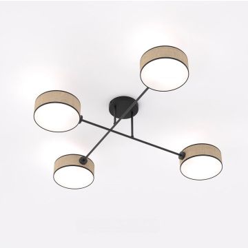 Emibig MAGA 1571/4 Plafondlamp 4x10W/E14 IP20