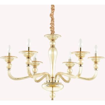 Ideal Lux DANIELI 159942 Kroonluchter 6x40W/E14 ip20