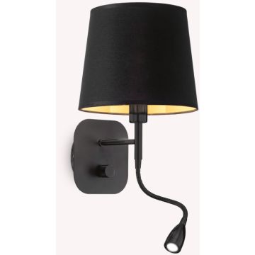 Ideal Lux NORDIK 158242 Wandlamp 1x40W/E14+1x1.5W/LED ip20