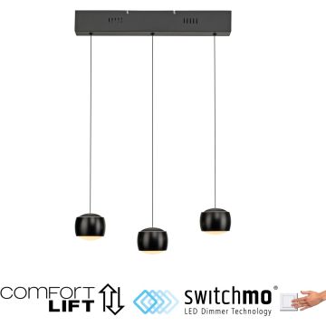 Paul Neuhaus BALLINI 15261-18 Hanglamp 3x22W/LED 3000k 2400lm ip20