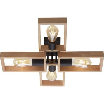 Paul Neuhaus FRANKY 15656-18 Plafondlamp 4x60W/E27 ip20