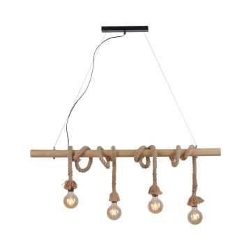 Paul Neuhaus ROPE 15483-18 Hanglamp 4x15W/E27 IP20