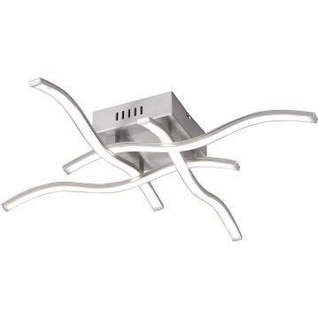 Paul Neuhaus WAVE 15131-55 Plafondlamp 4x21W/LED 3000k 630lm ip20