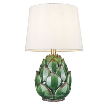 Cosmolight ARTI T01736BR-WH Tafellamp 1x40W/E27 ip20