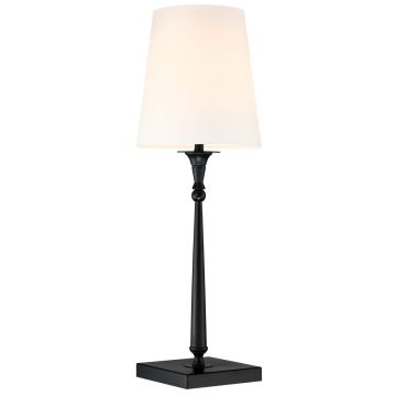 Cosmolight AUSTIN T01241BK-WH Tafellamp 1x40W/E27 IP20