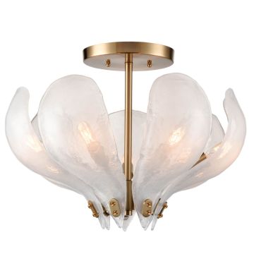 Cosmolight CANNES C07739BR Plafondlamp 7x40W/E14 IP20