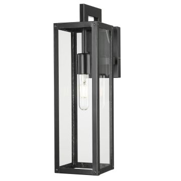 Cosmolight KYOTO W01678BK Wandlamp 1x60W/E27 IP23