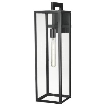 Cosmolight KYOTO W01715BK Wandlamp 1x60W/E27 IP23