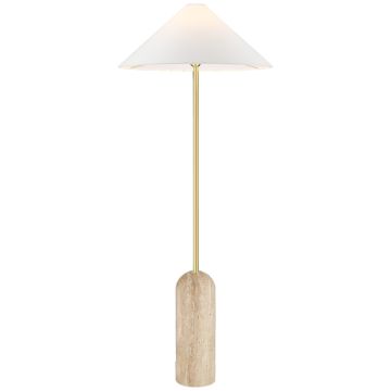 Cosmolight LOXLEY F01463BR-WH Staande lamp 1x40W/E27 ip20