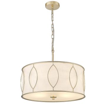 Cosmolight NORFOLK P04576AM-WH Hanglamp 4x40W/E27 ip20