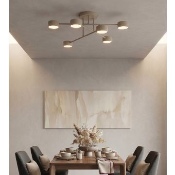 Emibig HALO 1680/6 Plafondlamp 6x12W/GX53 IP20