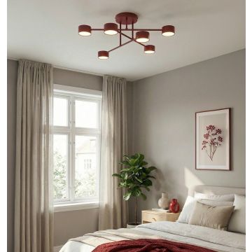 Emibig HALO 1681/6 Plafondlamp 6x12W/GX53 IP20