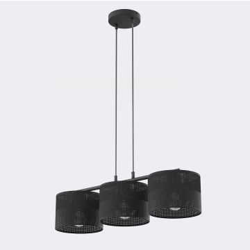 Emibig KARBON 1651/3 Hanglamp 3x15W/E27 IP20