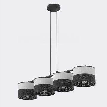 Emibig KARBON 1652/4 Hanglamp 4x15W/E27 IP20