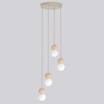 Emibig LOOP 1673/4 Hanglamp 4x8W/G9 IP20