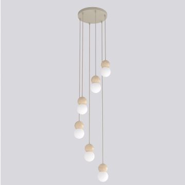 Emibig LOOP 1673/6 Hanglamp 6x8W/G9 IP20