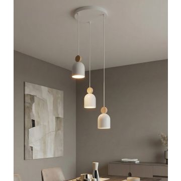 Emibig MESI 1693/3PREM Hanglamp 3x8W/GU10 IP20