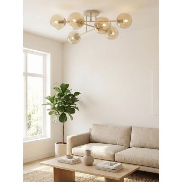 Emibig ROMA 1636/6 Plafondlamp 6x10W/E14 IP20