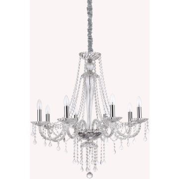 Ideal Lux AMADEUS 168777 Kroonluchter 8x40W/E14 ip20