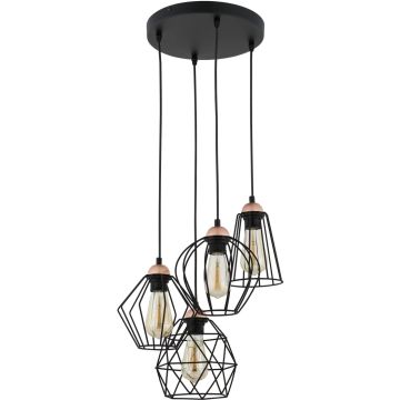 TK Lighting GALAXY 1643 Hanglamp 4x60W/E27