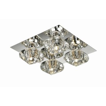 AZzardo RUBIC AZ0492 Plafondlamp 4x40W/G9