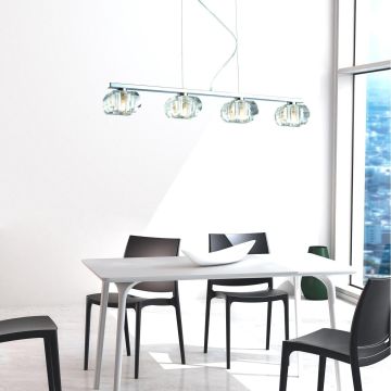 AZzardo RUBIC AZ0493 Hanglamp 4x40W/G9