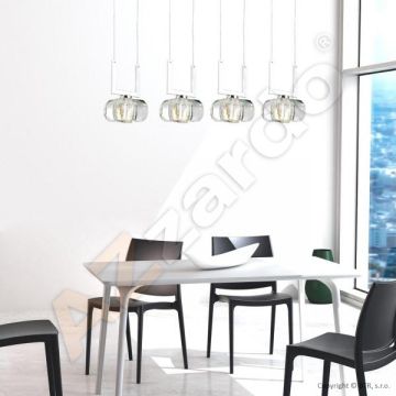 AZzardo RUBIC AZ0494 Hanglamp 4x40W/G9