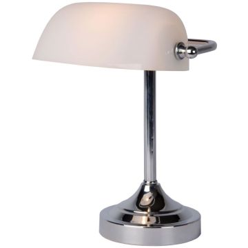 Lucide BANKER 17504/01/11 Tafellamp 1x40w/e14 ip20