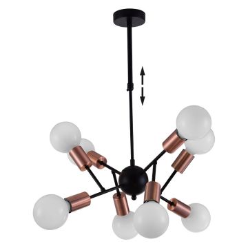 Prezent BALL 17202 Plafondlamp 8x40W/E27 IP20